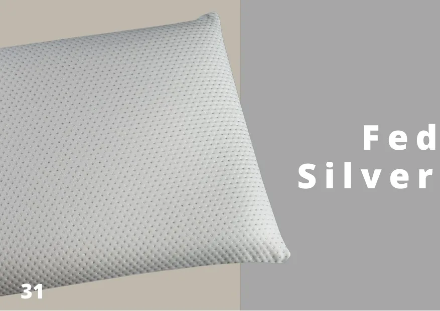 Federa Silver Fresh Rinfrescante per Guanciale Memory Foam